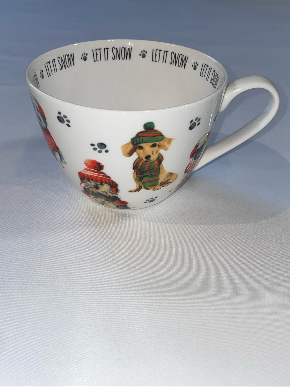 Portobello By Design Let It Snow Bone China Mug